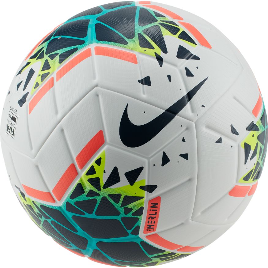 blue nike soccer ball