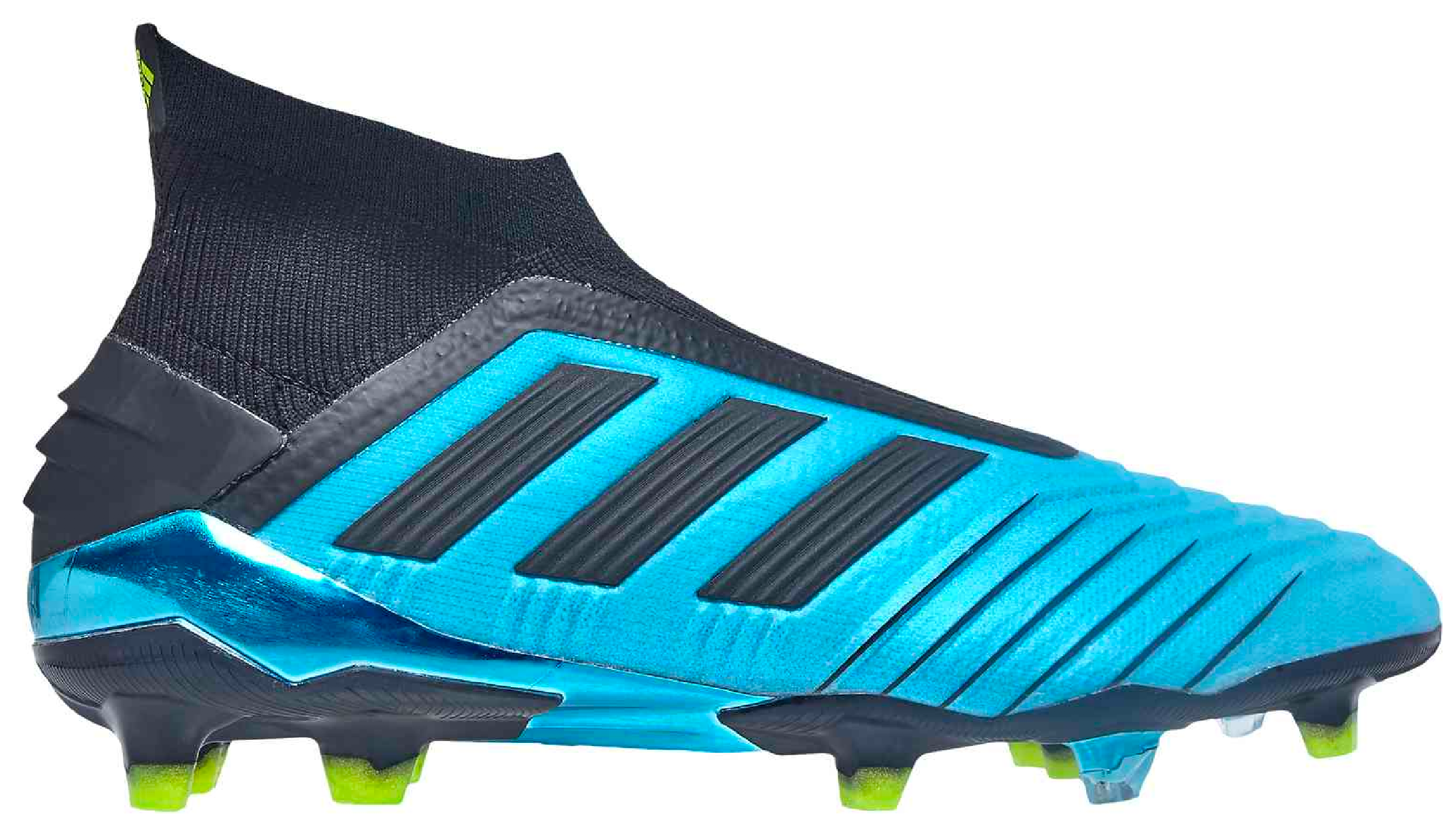 adidas Predator 19+ FG Cyan/Black/Solar 