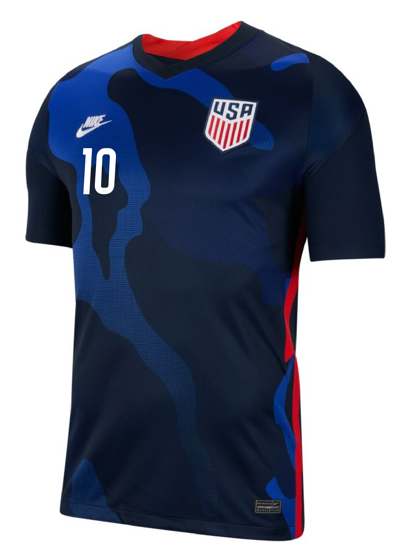 Nike USA Christian Pulisic 2020-21 Away Jersey - MENS – Soccer Zone USA