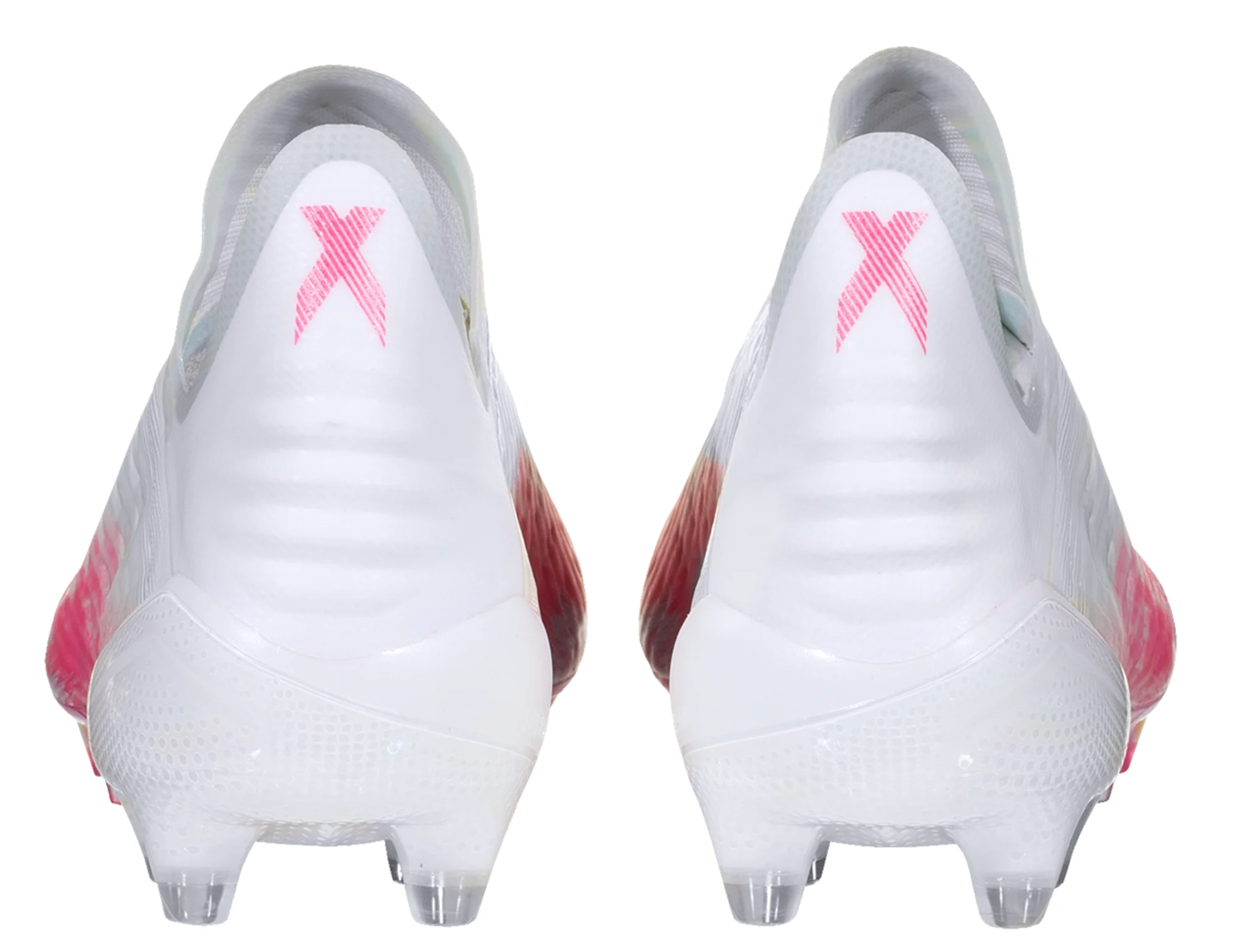 adidas white and pink soccer cleats