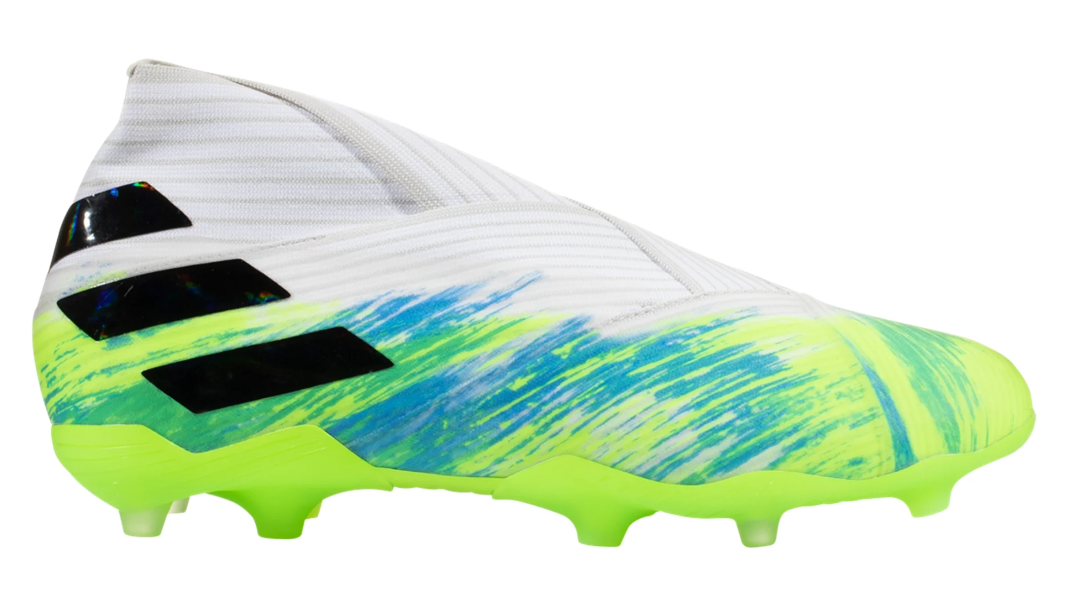 adidas Nemeziz 19+ Junior FG - White 