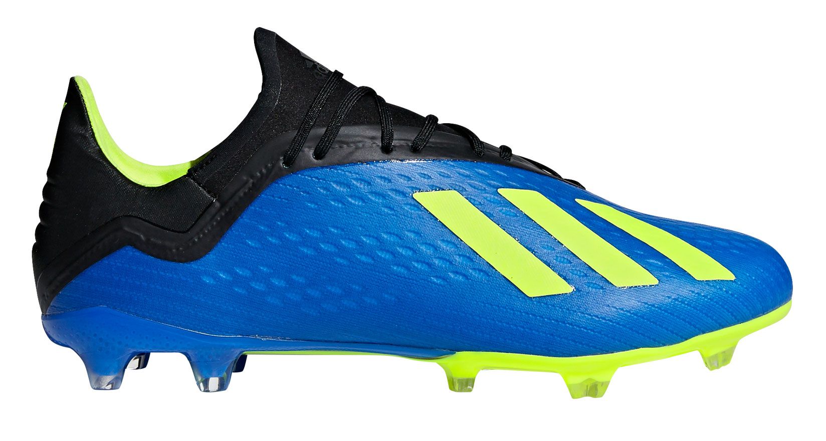 adidas X 18.2 FG - Blue/Solar Yellow/Core DA9334 – Soccer Zone