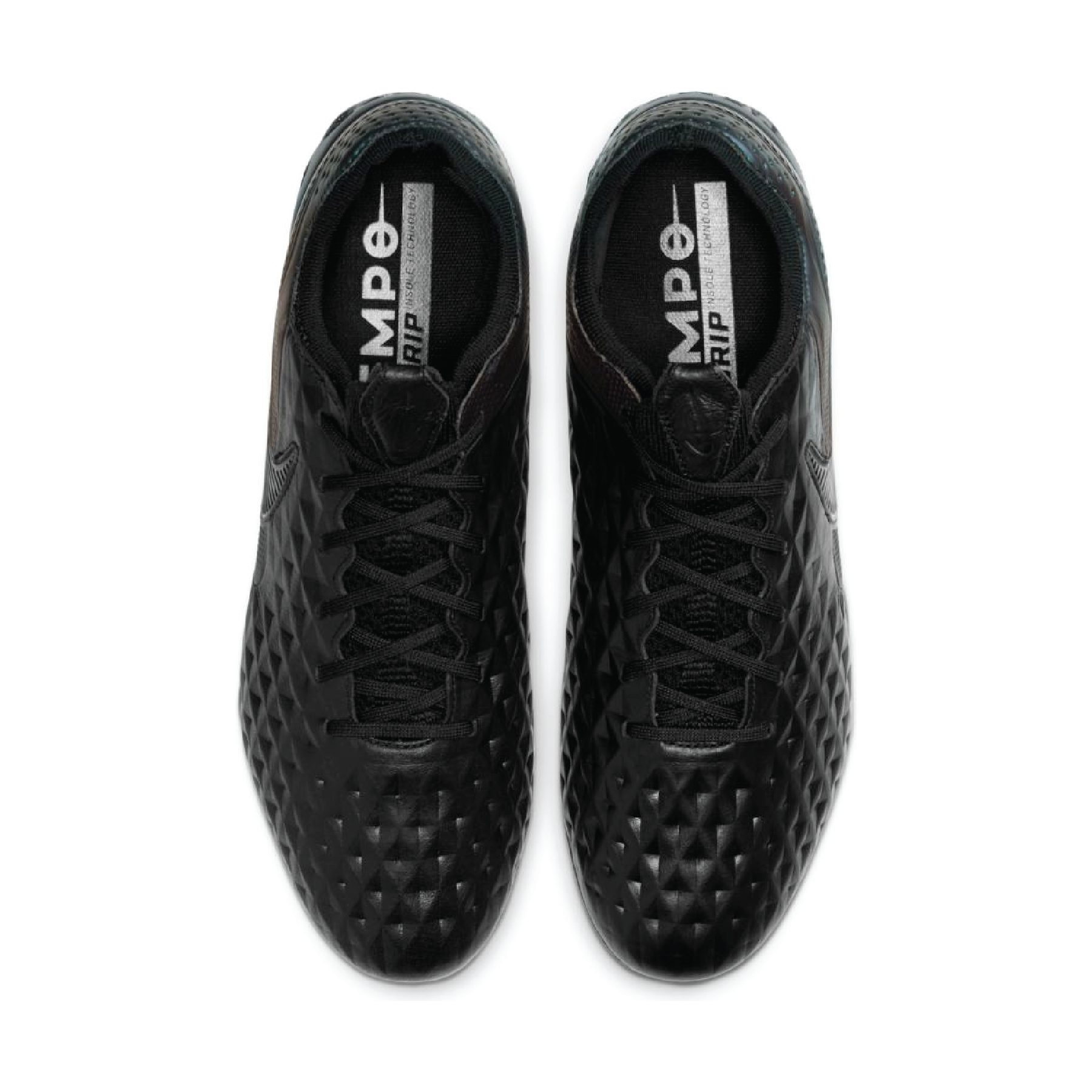 nike tiempo all black