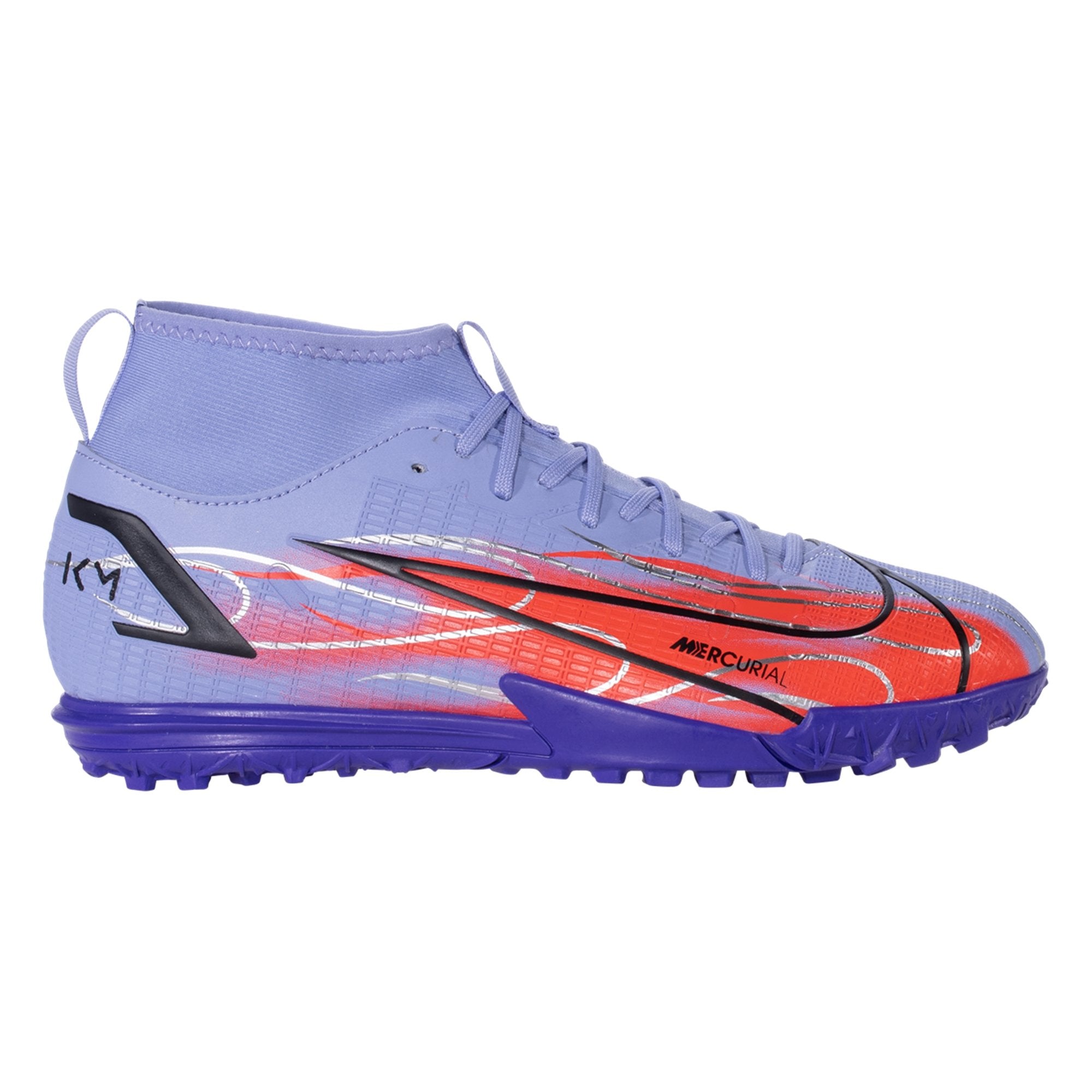 Nike Junior Mercurial Superfly 8 Academy Mbappe TF Artificial Turf Soccer  Shoe - KM Flames DB0935-506 – Soccer Zone USA