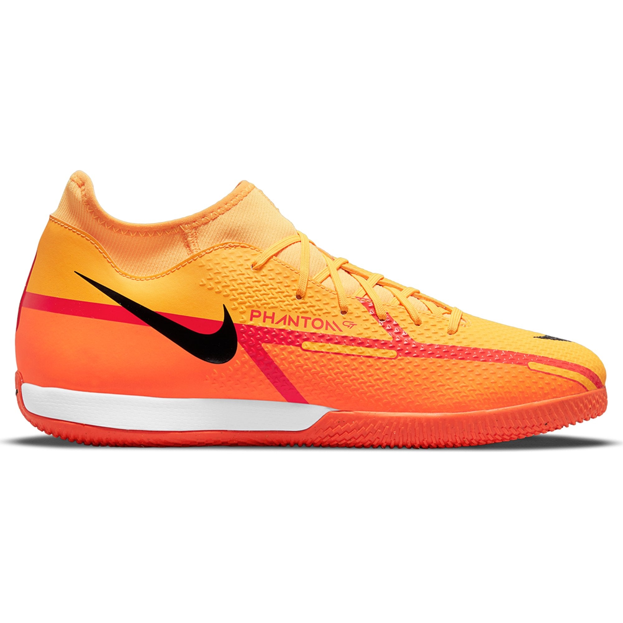 Nike Phantom GT2 Academy DF IC Soccer Shoe - Laser Orange/Black/Total Orange/Bright Crimson DC0800-808 – Soccer Zone USA