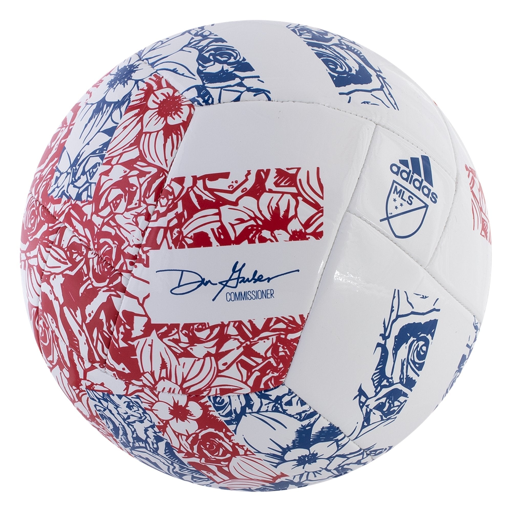 adidas 2022 MLS Club Soccer Ball - White/Power Blue/Team Collegiate Red  H57822 – Soccer Zone USA