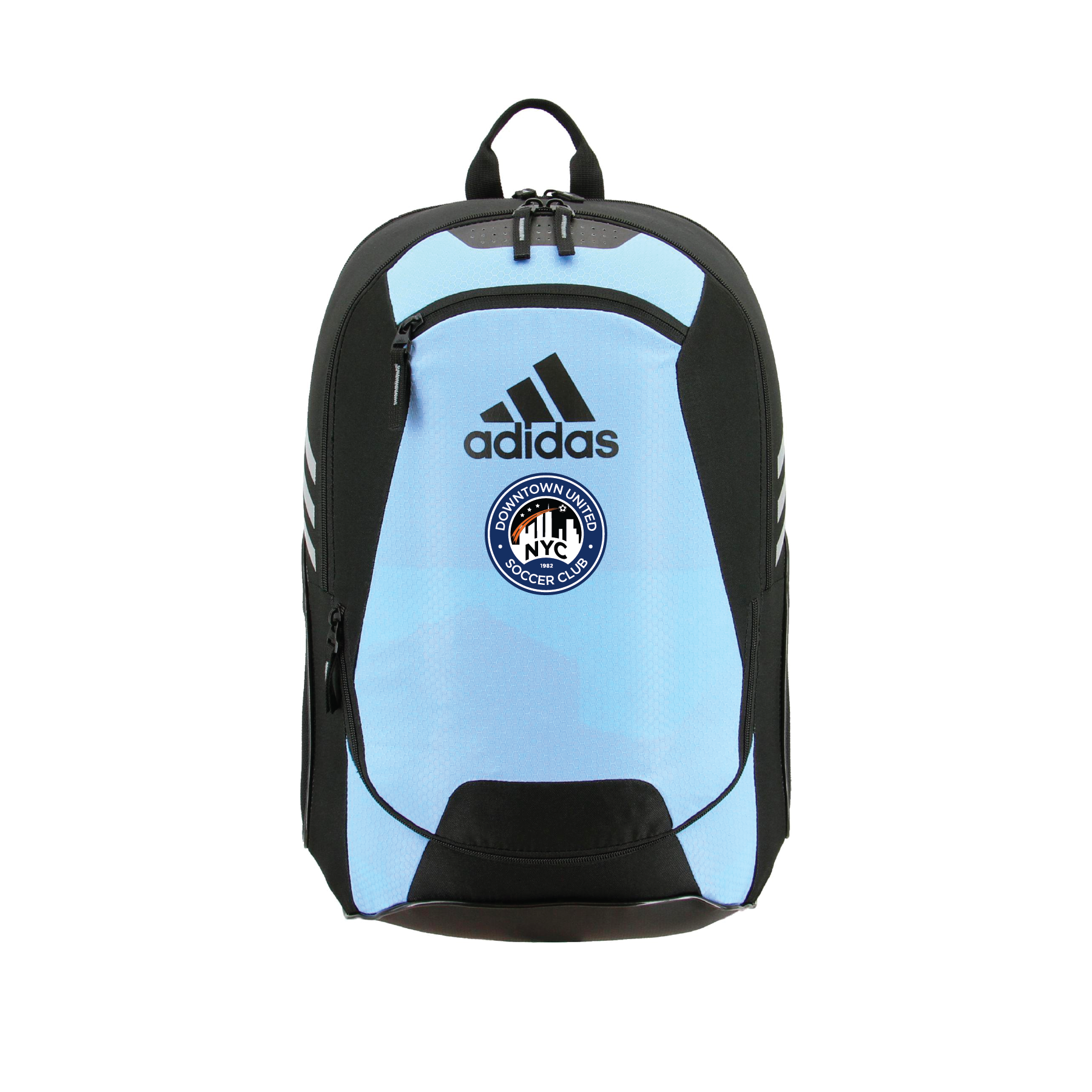 DUSC FAN adidas Stadium II Backpack Light Blue Soccer Zone USA