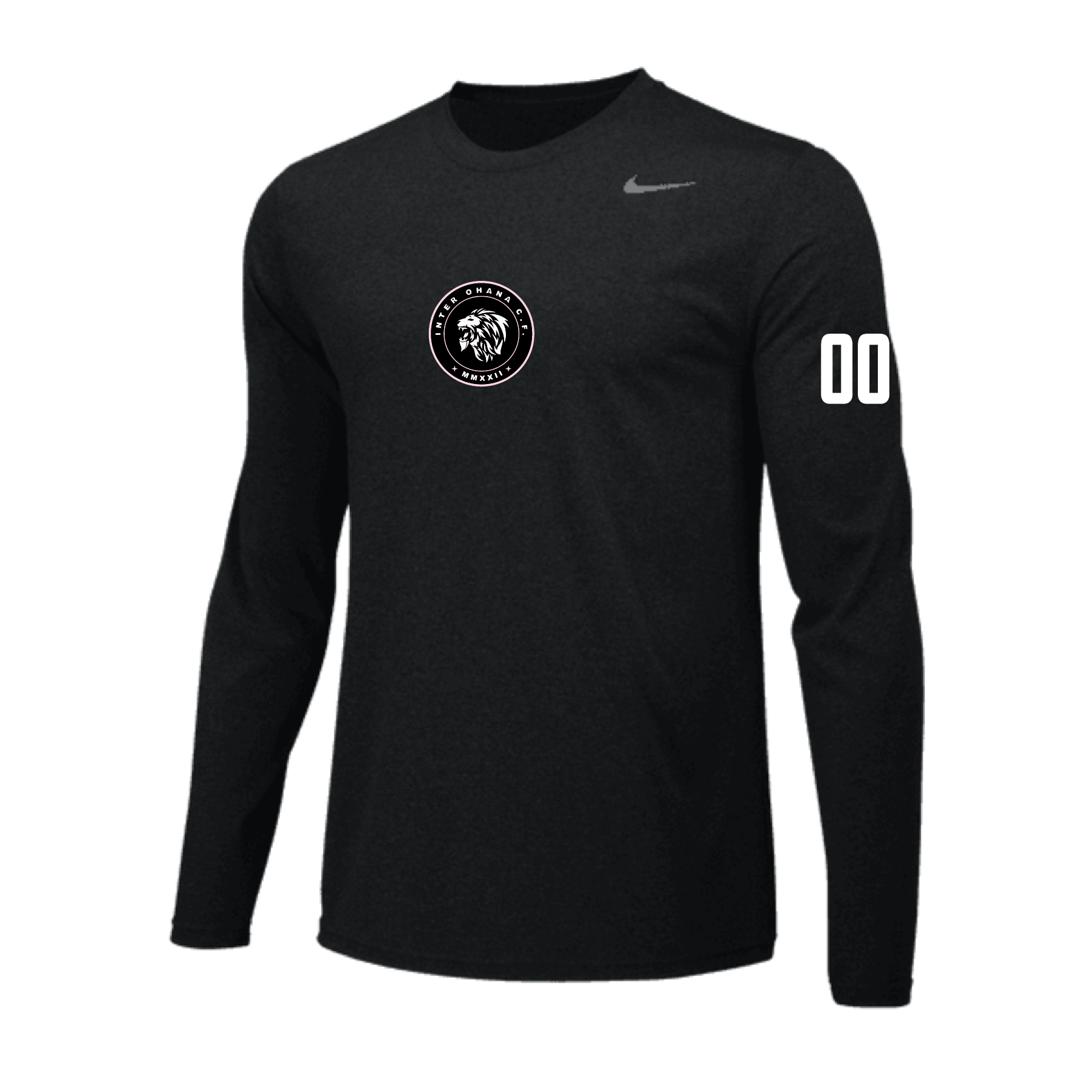 Inter Ohana U9-U18 (Patch) Nike Legend LS Shirt Black – Soccer Zone USA