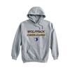 Wolfpack Cheerleading FAN Pennant Super 10 Hoodie Grey