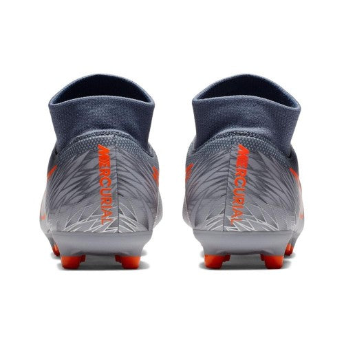 nike grey and orange cleats