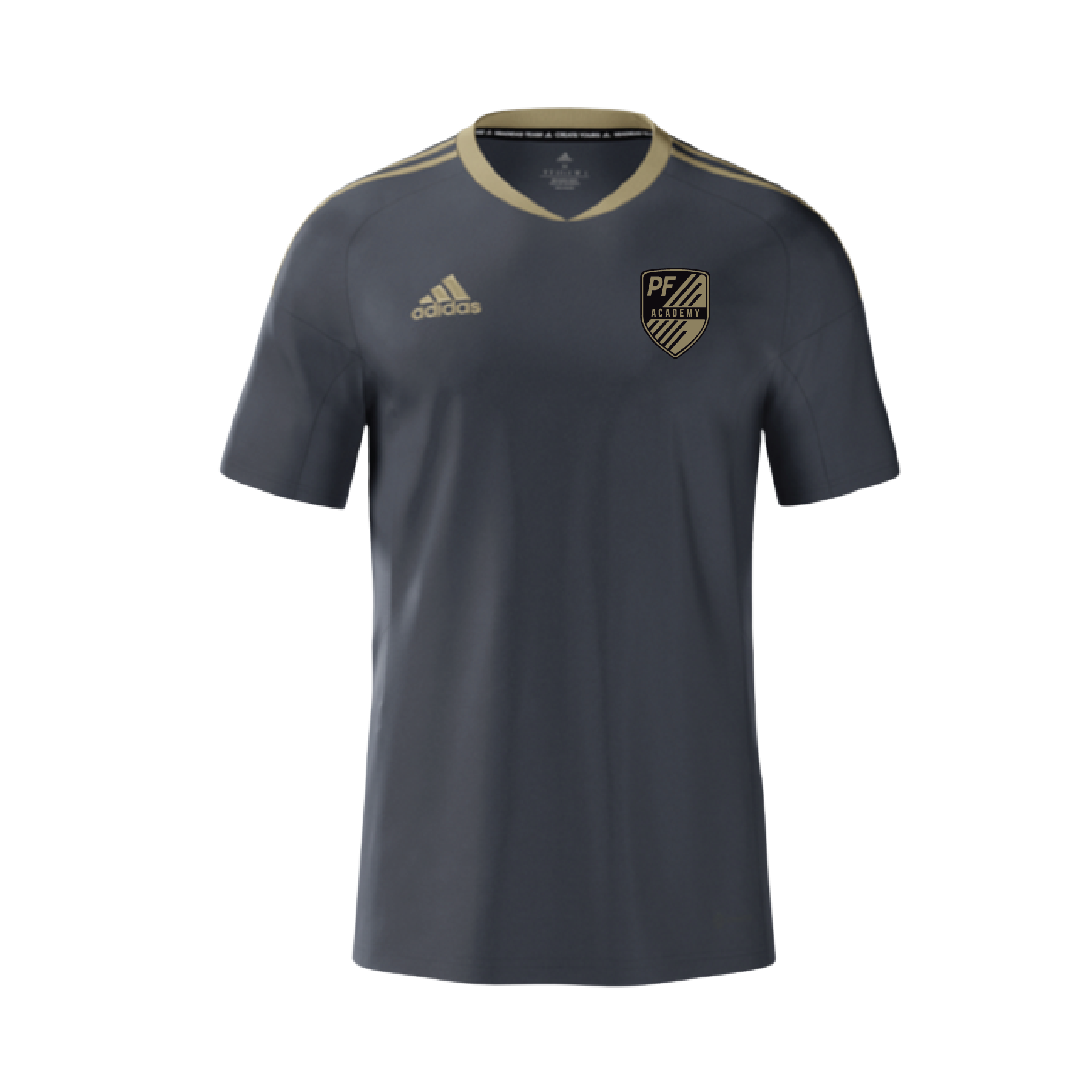 Playmaker Academy adidas Condivo Jersey Onix/Gold – Soccer Zone USA