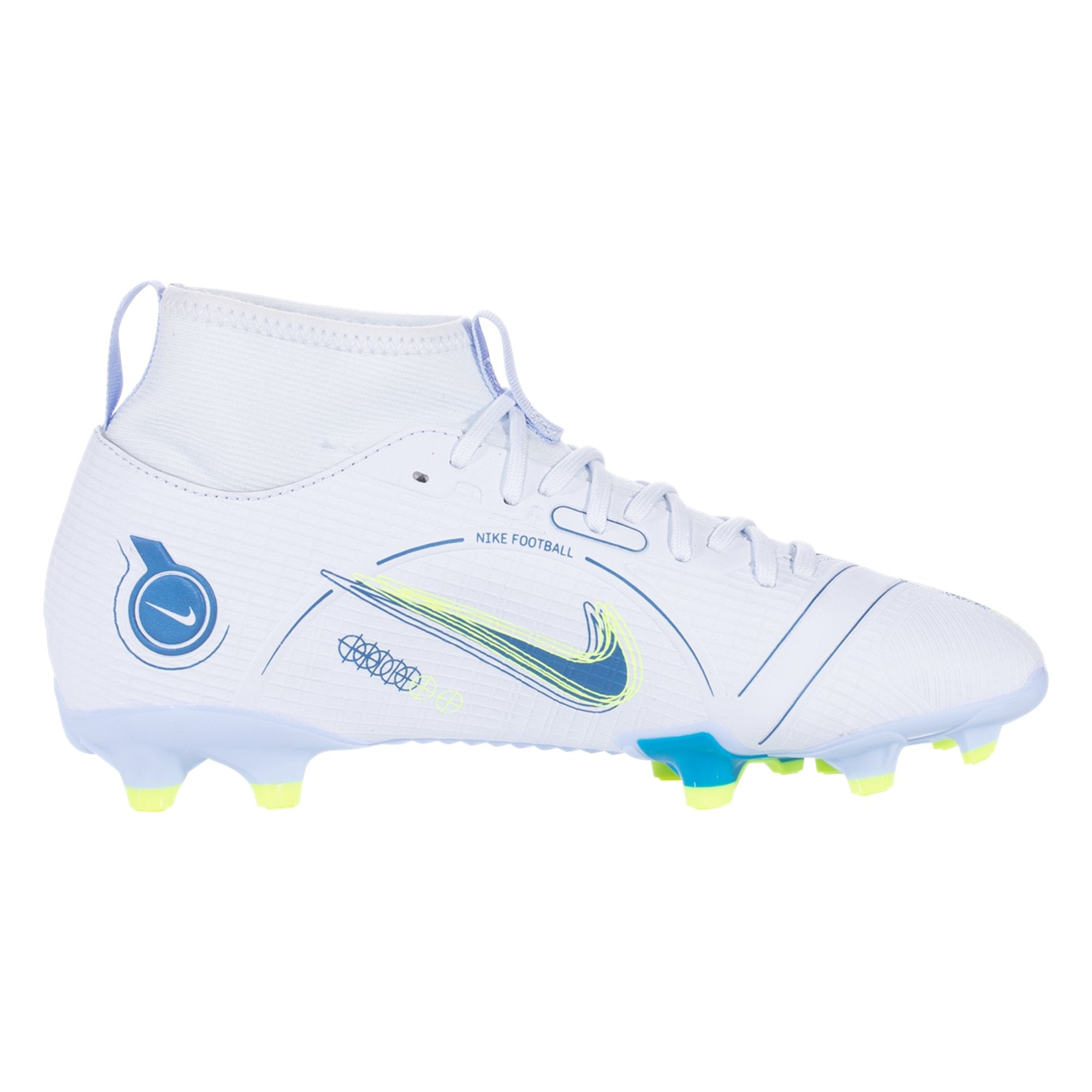 nike junior mercurial superfly 8 academy fg/mg soccer cleats