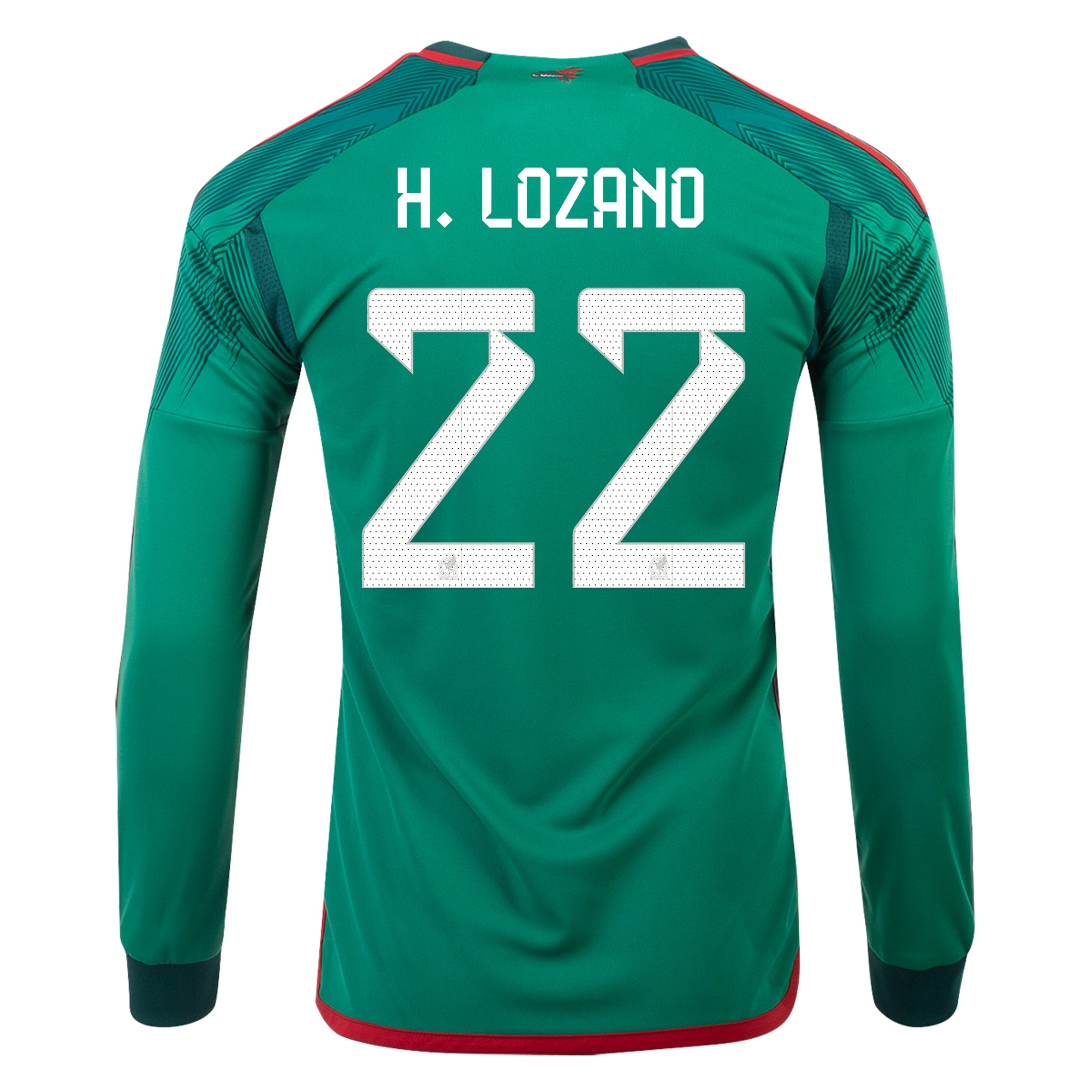 mexico home jersey long sleeve