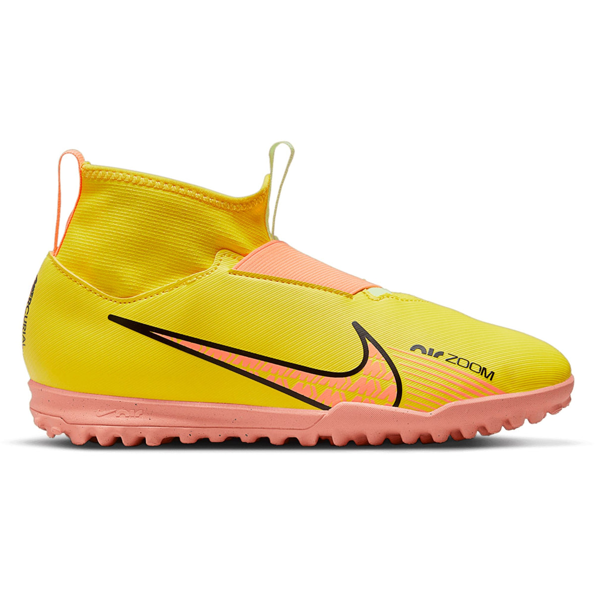 Nike Junior Zoom Mercurial Superfly 9 Academy TF Turf Soccer Shoes ...