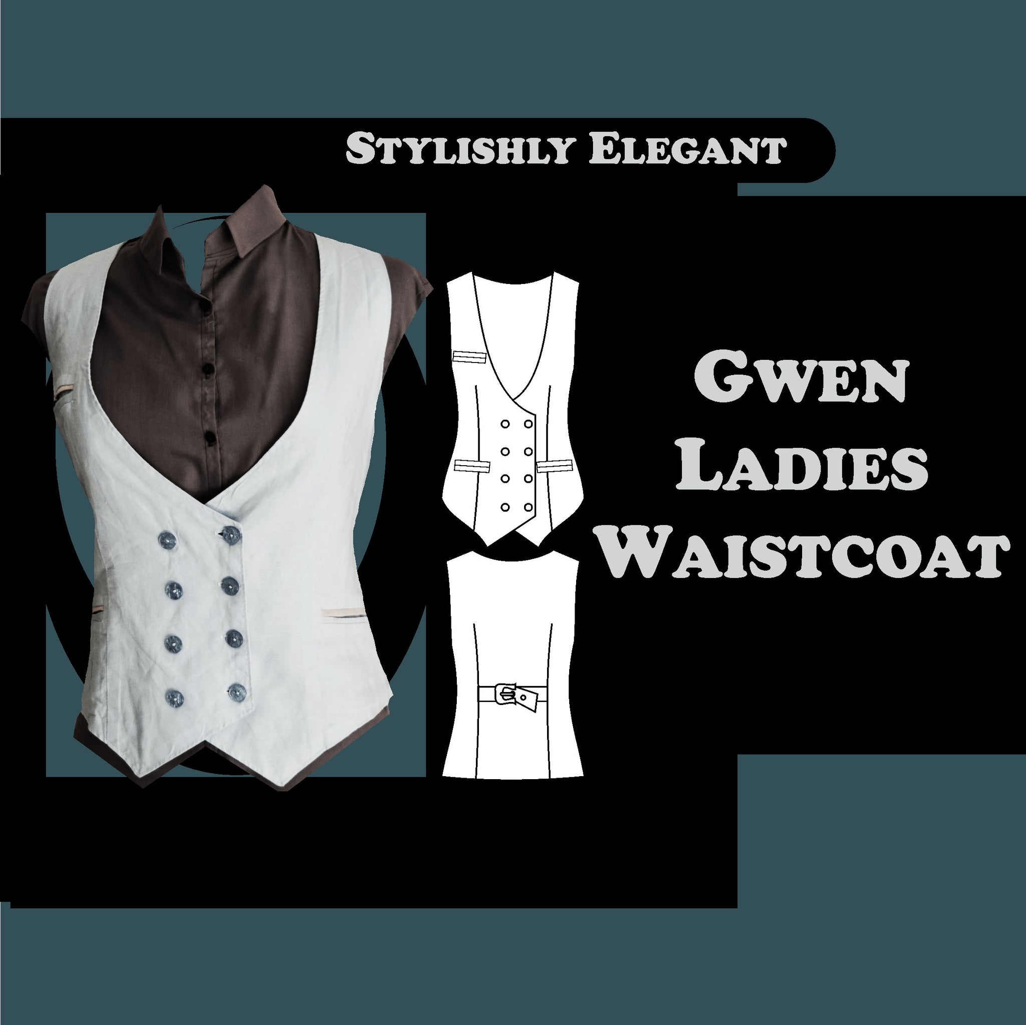 women's waistcoat sewing pattern