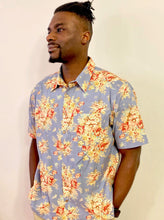 Load image into Gallery viewer, Bouquet of Fun | Short Sleeve Button Up Shirt
