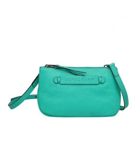 emerald green longchamp