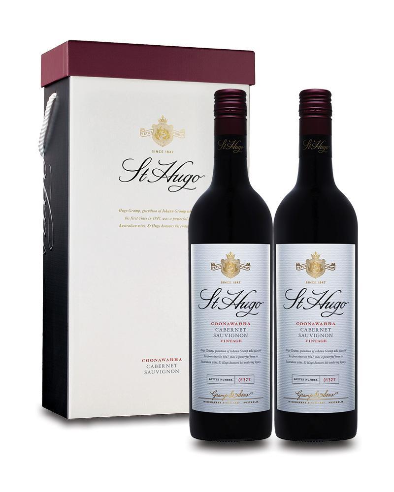 St Hugo Coonawarra Cabernet Sauvignon 2 X 750ml