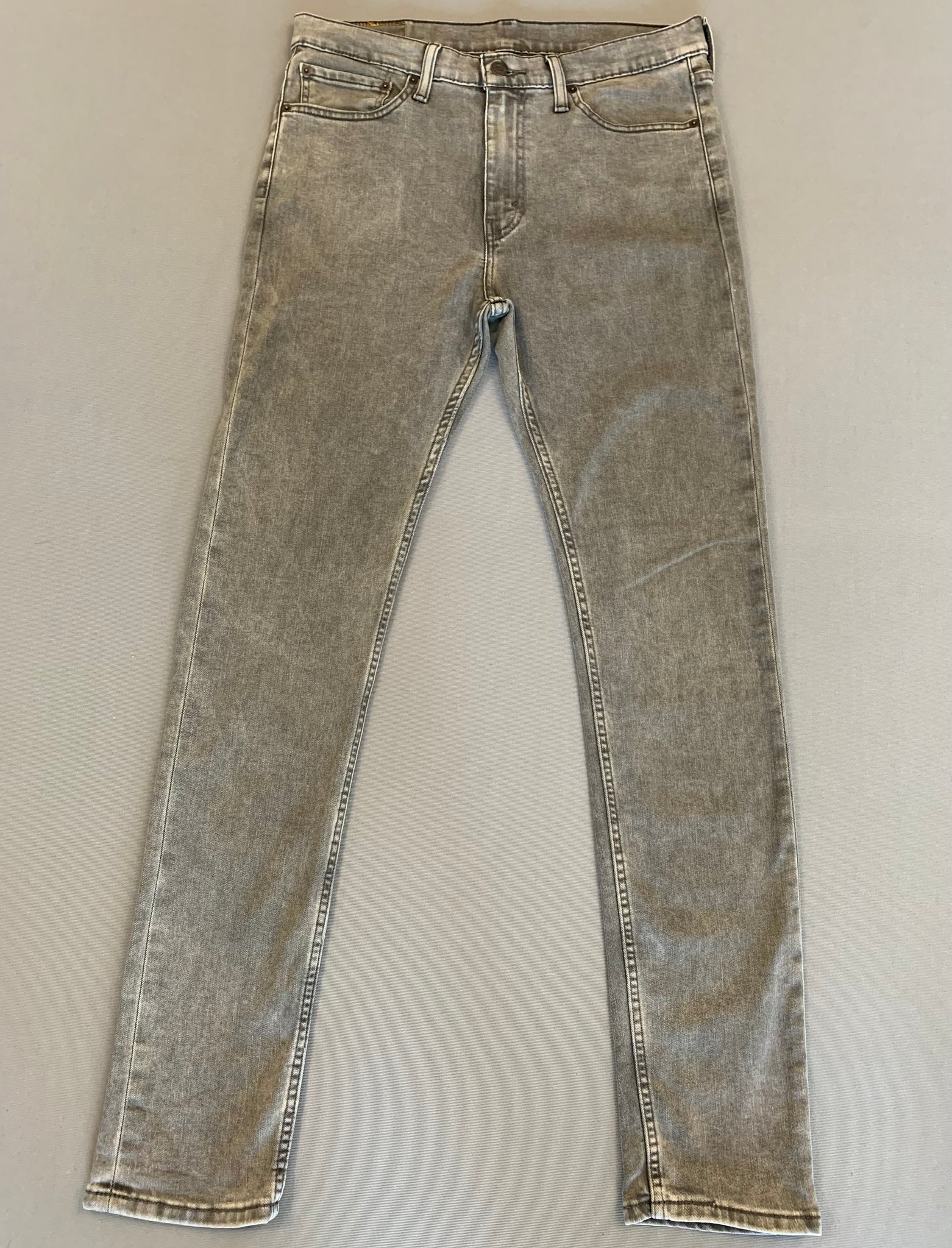 LEVI STRAUSS &Co Grey Denim LEVI'S 510 JEANS Size Waist 33