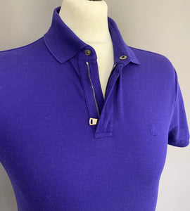 RALPH LAUREN POLO SHIRT - PURPLE LABEL - Size Small S - Made in Italy –  