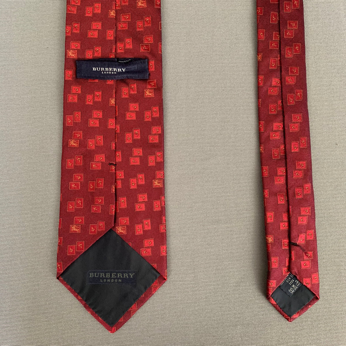 BURBERRY LONDON TIE - 100% Silk - Made in Italy - FR20604 –  
