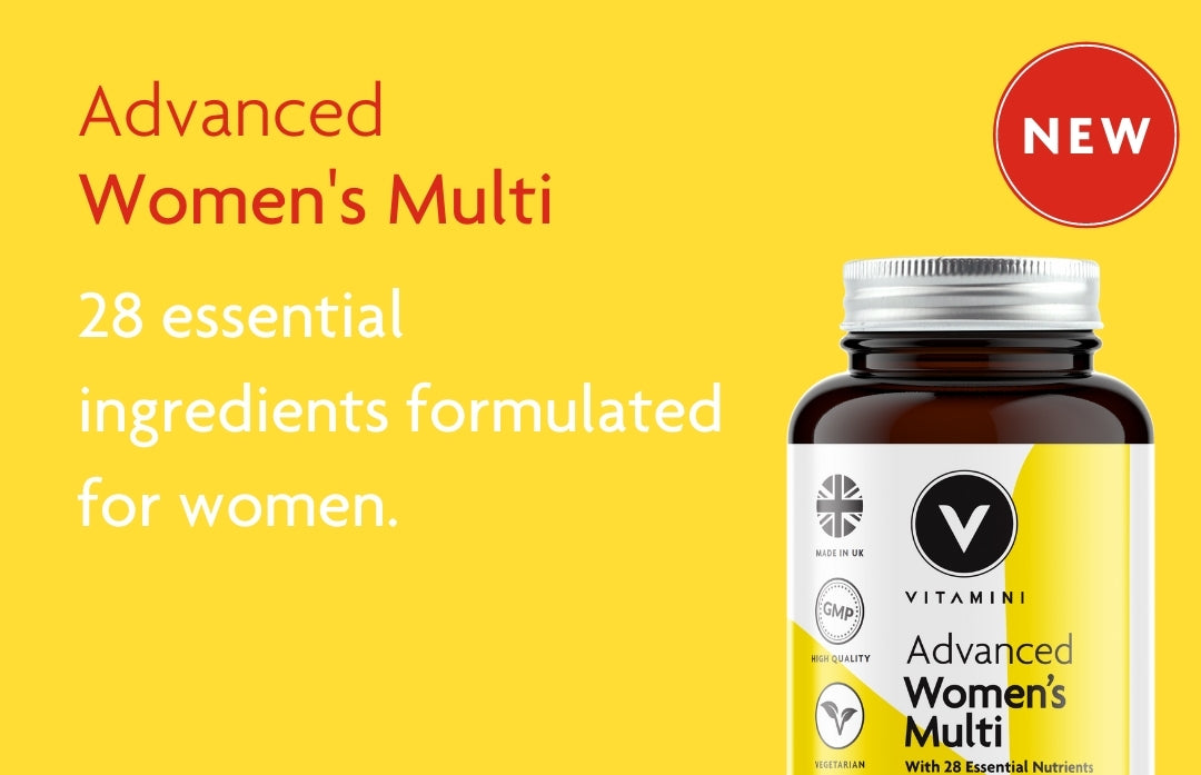 Advanced Women's Multi. 28 essential ingredients formulated for Women.
