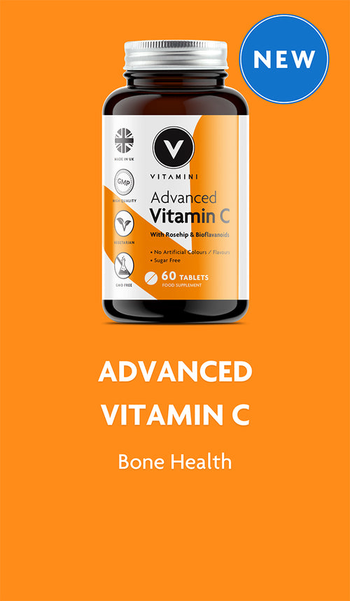 NEW Advanced Vitamin C Product Pot. For Bone Health.