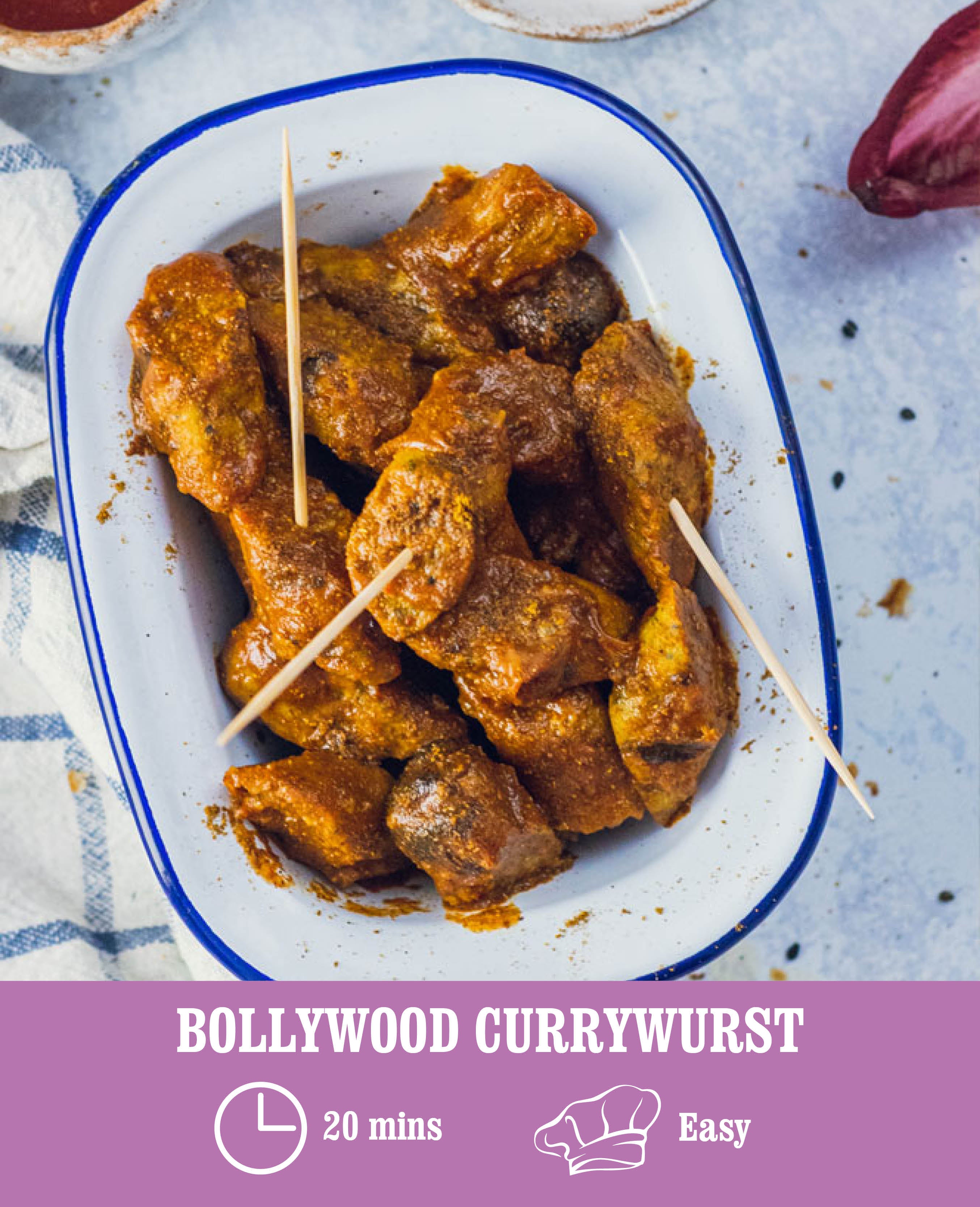 Bollywood Currywurst