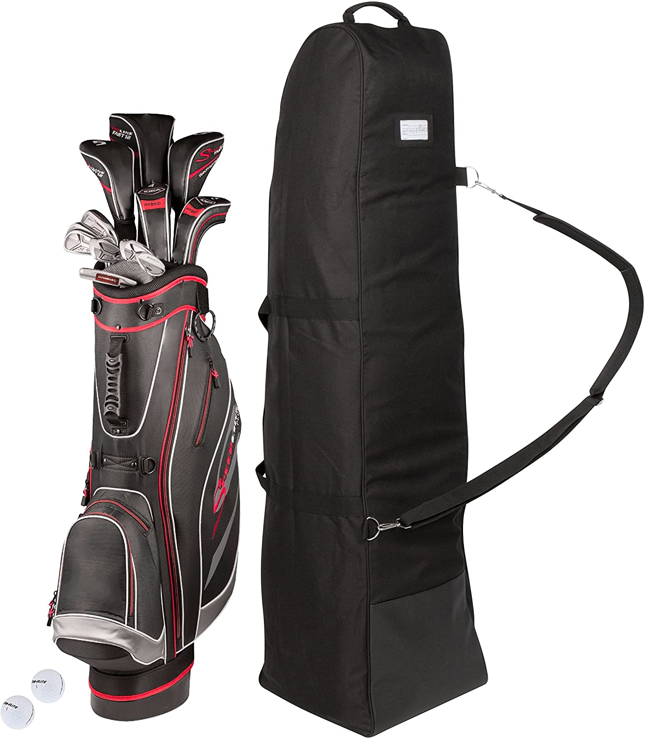 affix vervaldatum Voorschrijven Athletico Padded Golf Travel Bag | Athletico
