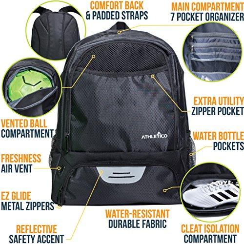 soccer bag with ball compartment