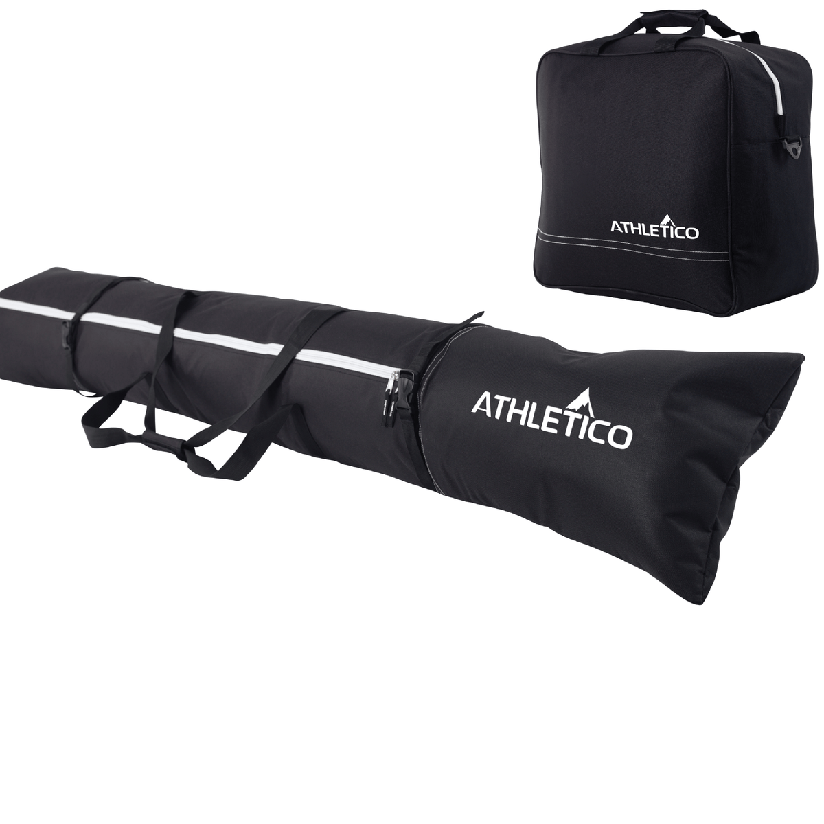 Athletico Padded Two-Piece Ski and Boot Bag Combo