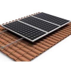 Estructura coplanar para paneles solares