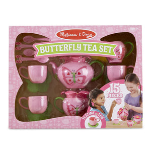 butterfly tea set