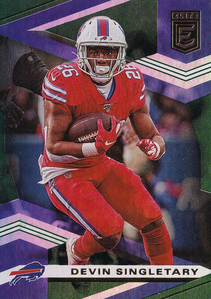 2020 Donruss Elite NFL Football GREEN PARALLELS 1100 Pick Your