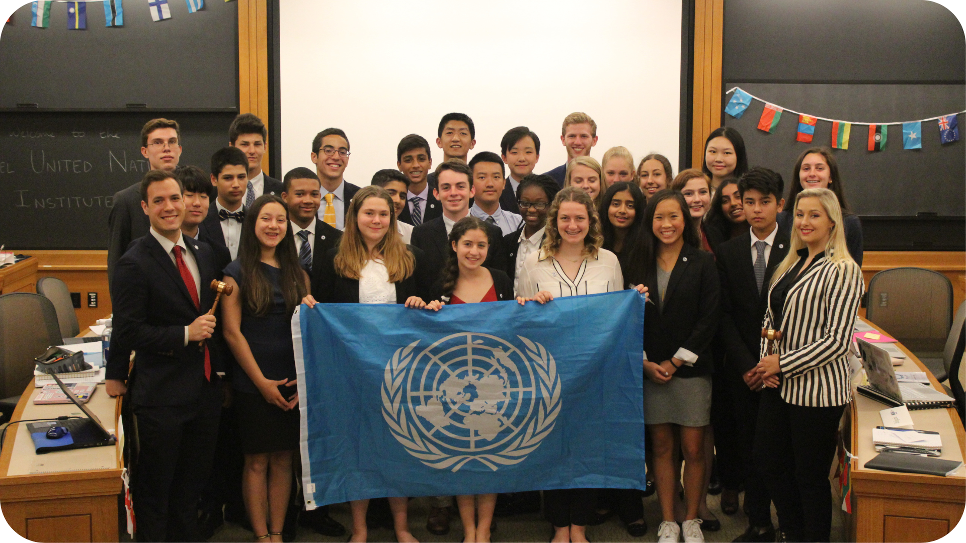 High School Model UN Institute Students