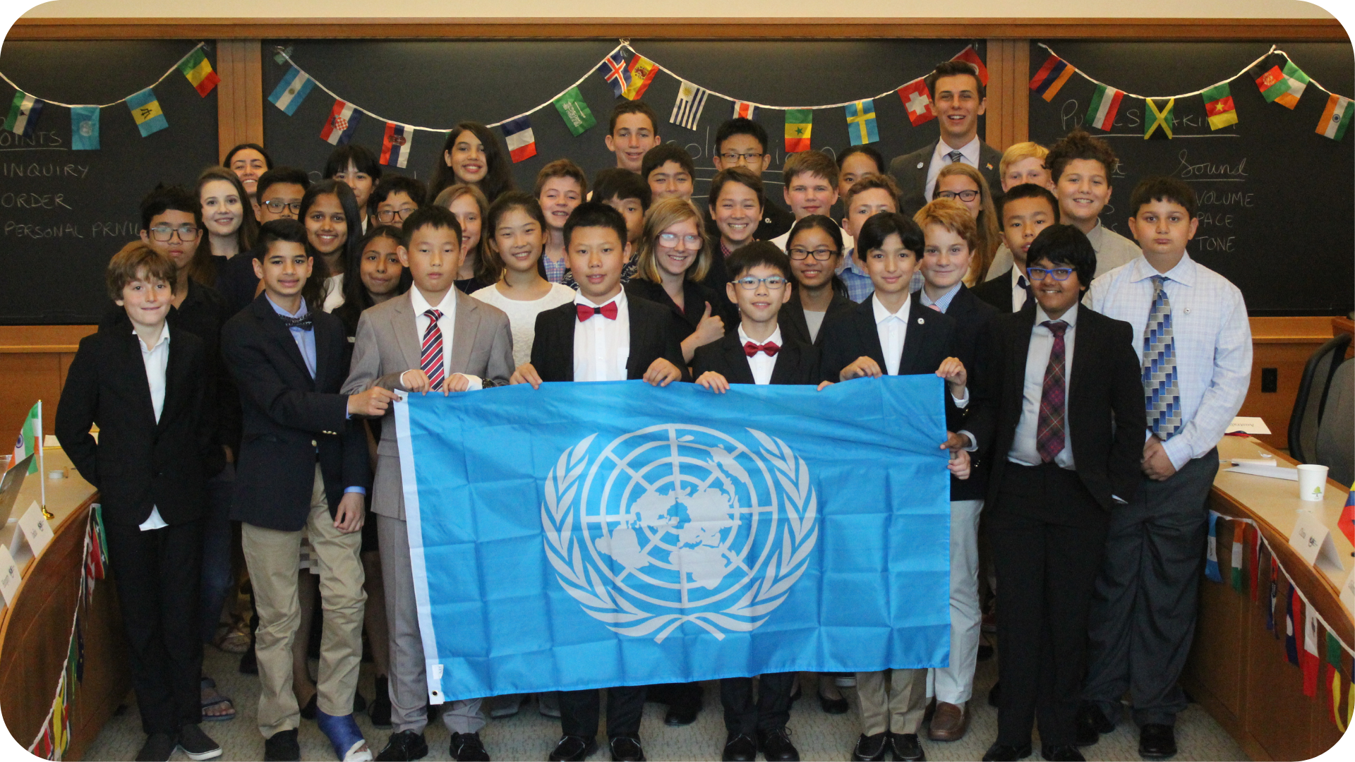 Middle School Model UN Summer Camps student