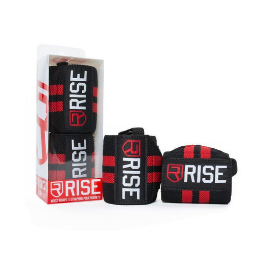 RISE Knee Wraps Black Edition — Popeyes Supplements Saskatoon
