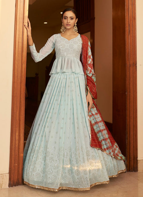 Party Wear Lehenga - Buy Party Wear Lehenga Choli Online USA – Dresstive