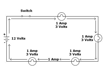 Series lighting circuit