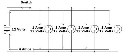 simple parallel lighting circuit