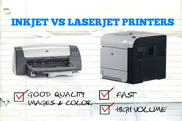 Inkjet vs Laser Printer for Home Office & Small Business — Inkpal