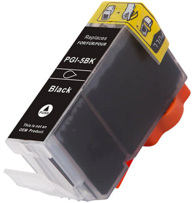 PGI-5BK Black Compatible Ink Cartridge remanufactured — Inkpal