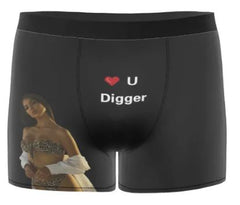 Digger Boxer Shorts personaliiserbar