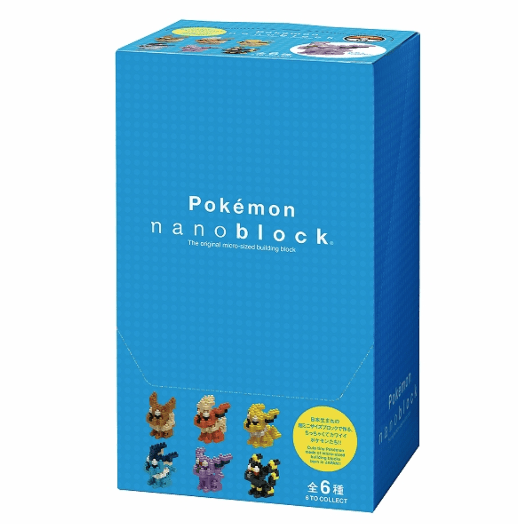 Nanoblock Mini Pokemon Series 04 Full Box Of 6 Otaku House