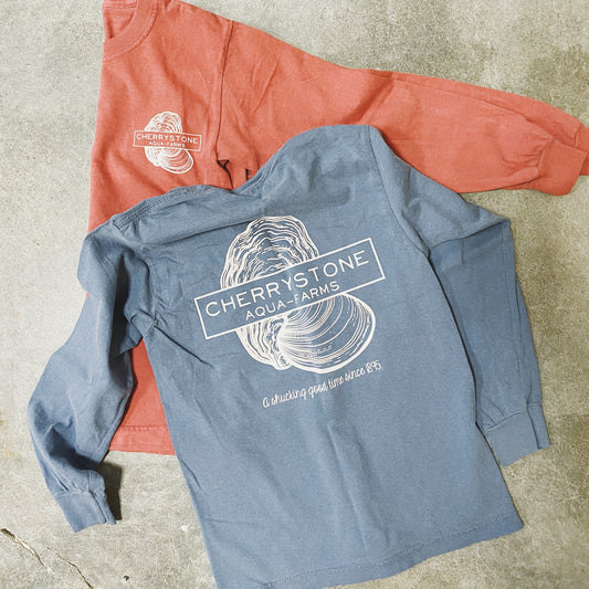 Aqua-Farms – CAF Long Sleeve Cherrystone T