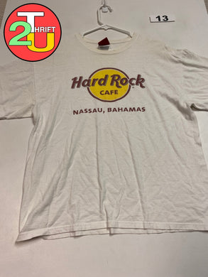 Mens L Hard Rock * As Is Shirt
