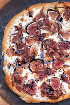 Fig pizza vegetarian