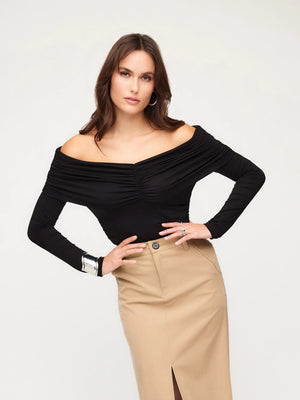 Bella Off-Shoulder Top - Swoon