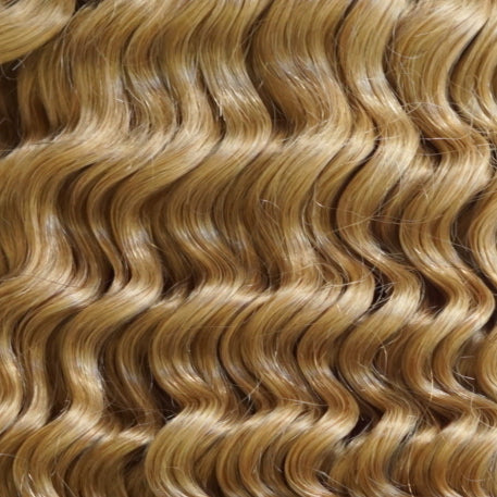 18 22 Dirty Blonde Highlights Clipin Curly Hair Extensions Curly