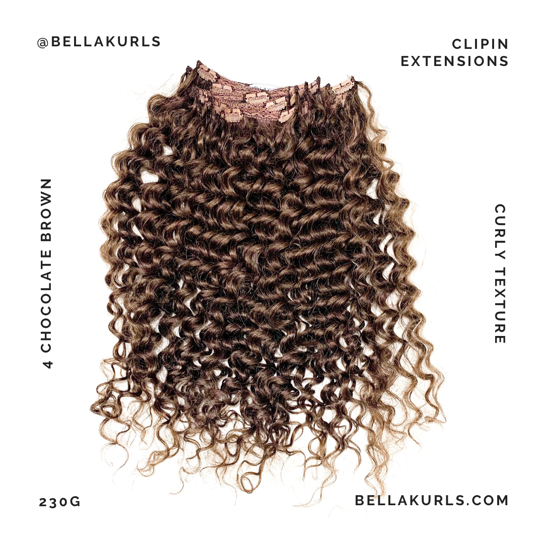 bellakurls-clipin-hair-extensions-curly-texture-chocolate-brown-color